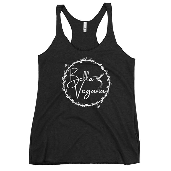 Bella Vegana Women's Racerback Vegan Tank Top