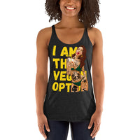 The Vegan Option Women's Racerback Tank Top