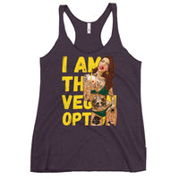 The Vegan Option Women's Racerback Tank Top