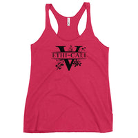 Ethi-Cali Floral V Women's Racerback Vegan Tank Top